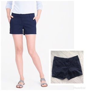 J.Crew navy chino shorts - 6